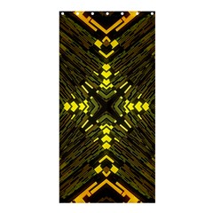 Abstract Glow Kaleidoscopic Light Shower Curtain 36  X 72  (stall) 