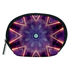 Abstract Glow Kaleidoscopic Light Accessory Pouches (medium) 