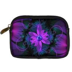 Beautiful Ultraviolet Lilac Orchid Fractal Flowers Digital Camera Cases by jayaprime