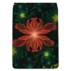 Beautiful Red Passion Flower In A Fractal Jungle Flap Covers (s)  by jayaprime