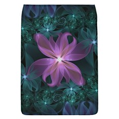 Pink And Turquoise Wedding Cremon Fractal Flowers Flap Covers (l)  by jayaprime
