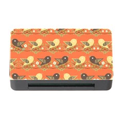 Birds Pattern Memory Card Reader With Cf by linceazul