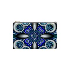 Fractal Cathedral Pattern Mosaic Cosmetic Bag (small)  by BangZart