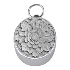 Pattern Motif Decor Mini Silver Compasses