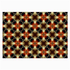 Kaleidoscope Image Background Large Glasses Cloth (2-side) by BangZart