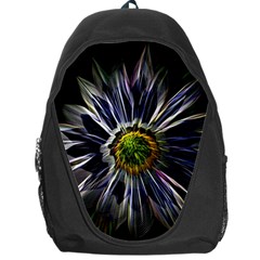Flower Structure Photo Montage Backpack Bag by BangZart