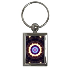 Mandala Art Design Pattern Key Chains (rectangle)  by BangZart