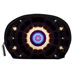 Mandala Art Design Pattern Accessory Pouches (large) 