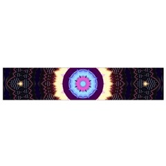 Mandala Art Design Pattern Flano Scarf (small) by BangZart