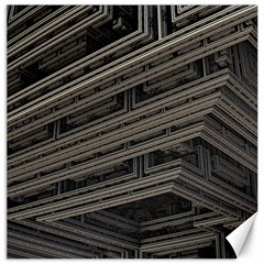 Fractal 3d Construction Industry Canvas 20  X 20  