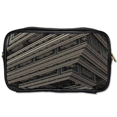 Fractal 3d Construction Industry Toiletries Bags 2-side by BangZart