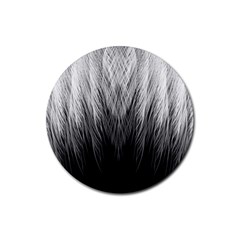 Feather Graphic Design Background Rubber Round Coaster (4 Pack)  by BangZart
