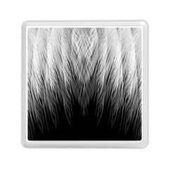 Feather Graphic Design Background Memory Card Reader (square) 