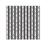 Pattern Background Texture Black Small Satin Scarf (Square) Front