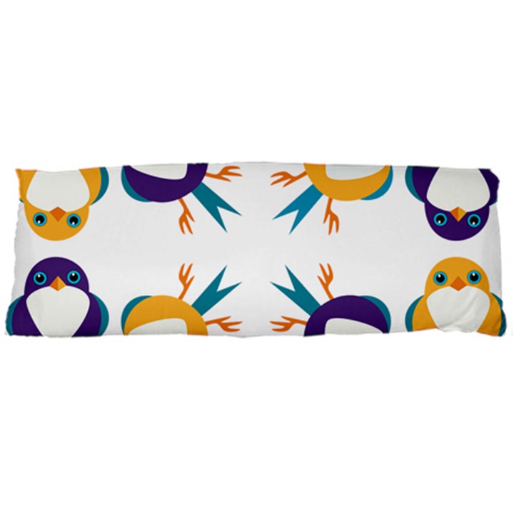 Pattern Circular Birds Body Pillow Case Dakimakura (Two Sides)