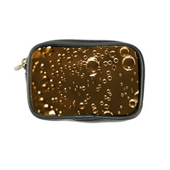 Festive Bubbles Sparkling Wine Champagne Golden Water Drops Coin Purse by yoursparklingshop