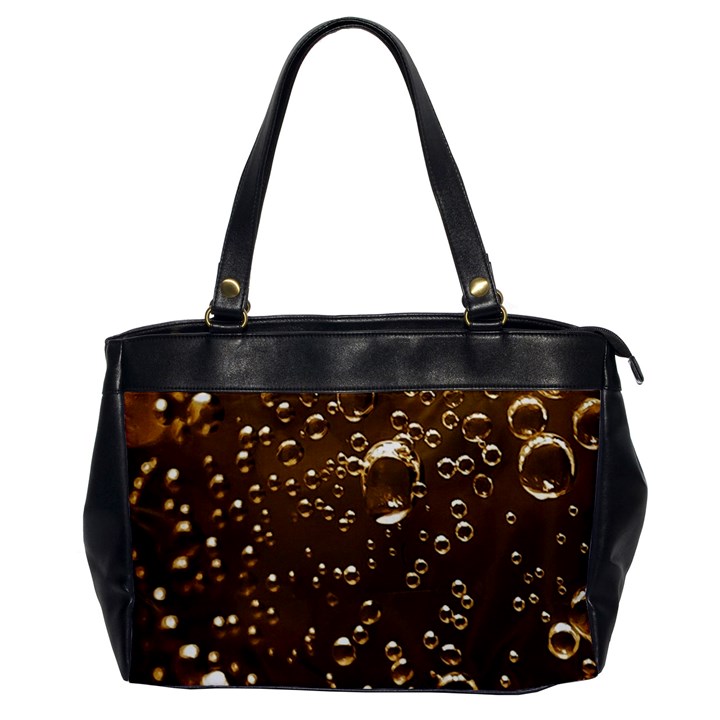 Festive Bubbles Sparkling Wine Champagne Golden Water Drops Office Handbags