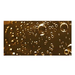 Festive Bubbles Sparkling Wine Champagne Golden Water Drops Satin Shawl by yoursparklingshop