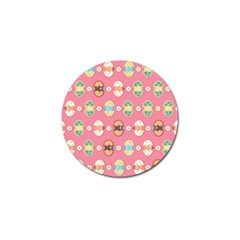 Cute Eggs Pattern Golf Ball Marker (10 Pack) by linceazul