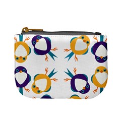 Pattern Circular Birds Mini Coin Purses by BangZart