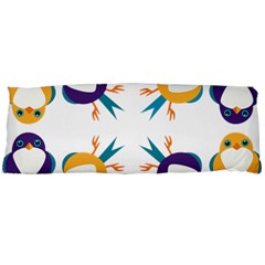 Pattern Circular Birds Body Pillow Case (dakimakura) by BangZart