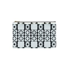 Pattern Background Texture Black Cosmetic Bag (small)  by BangZart