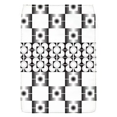 Pattern Background Texture Black Flap Covers (s) 