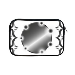 Metal Circle Background Ring Apple Ipad Mini Zipper Cases by BangZart