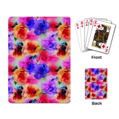 Floral Pattern Background Seamless Playing Card by BangZart