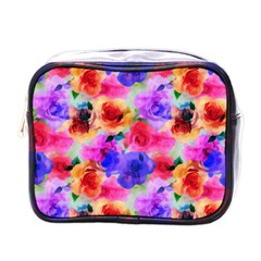 Floral Pattern Background Seamless Mini Toiletries Bags by BangZart