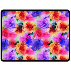 Floral Pattern Background Seamless Double Sided Fleece Blanket (large)  by BangZart