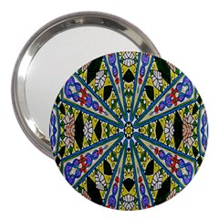 Kaleidoscope Background 3  Handbag Mirrors by BangZart