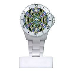 Kaleidoscope Background Plastic Nurses Watch