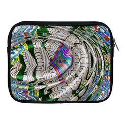 Water Ripple Design Background Wallpaper Of Water Ripples Applied To A Kaleidoscope Pattern Apple Ipad 2/3/4 Zipper Cases by BangZart