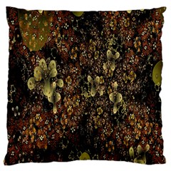 Wallpaper With Fractal Small Flowers Standard Flano Cushion Case (two Sides)