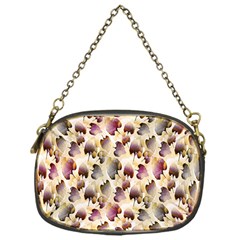 Random Leaves Pattern Background Chain Purses (one Side)  by BangZart