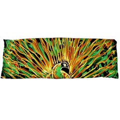 Unusual Peacock Drawn With Flame Lines Body Pillow Case Dakimakura (two Sides) by BangZart