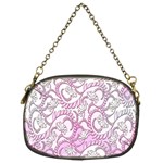 Floral Pattern Background Chain Purses (Two Sides)  Front