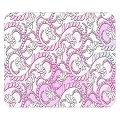 Floral Pattern Background Double Sided Flano Blanket (small) 