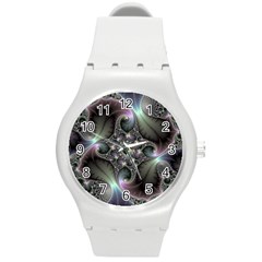 Precious Spiral Round Plastic Sport Watch (m)