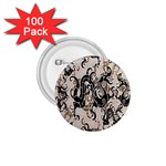 Dragon Pattern Background 1.75  Buttons (100 pack)  Front
