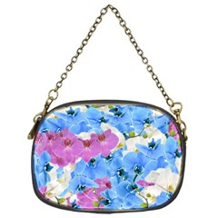 Tulips Floral Pattern Chain Purses (one Side) 