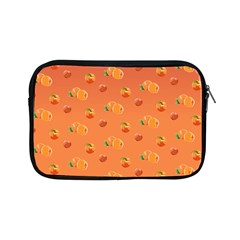 Peach Fruit Pattern Apple Ipad Mini Zipper Cases by paulaoliveiradesign