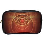 The Rusty Red Fractal Scarab of Fiery Old Man Ra Toiletries Bags 2-Side Back