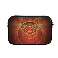 The Rusty Red Fractal Scarab Of Fiery Old Man Ra Apple Macbook Pro 13  Zipper Case by jayaprime