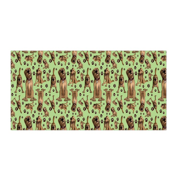 Puppy Dog Pattern Satin Wrap