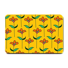 Small Flowers Pattern Floral Seamless Pattern Vector Small Doormat  by BangZart