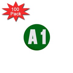 Autostrada A1 1  Mini Buttons (100 Pack)  by abbeyz71