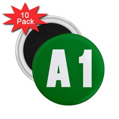 Autostrada A1 2 25  Magnets (10 Pack)  by abbeyz71