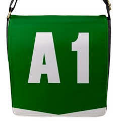 Autostrada A1 Flap Messenger Bag (s)